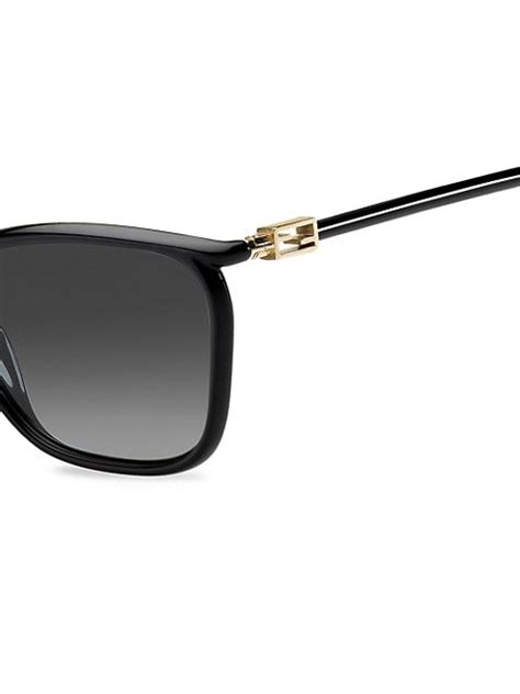 fendi 60mm square sunglasses